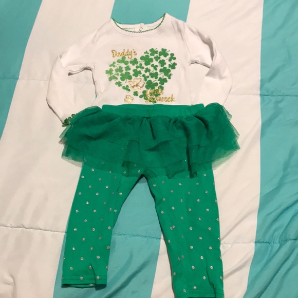 baby girl st patrick's day outfit